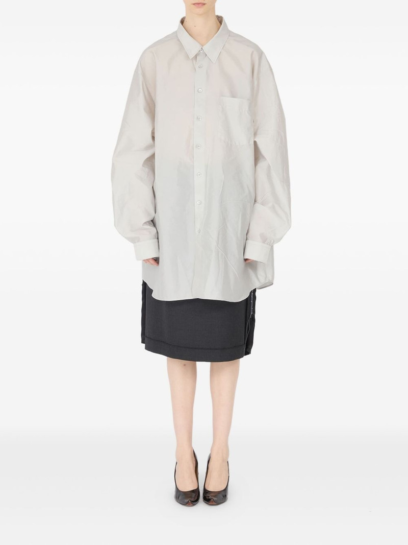 Maison Margiela long-sleeved pocket shirt outlook