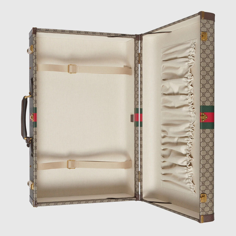 GG extra large suitcase with Web 6