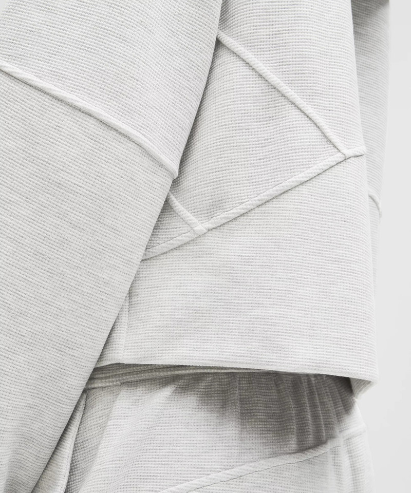 Scuba Oversized Full-Zip Hoodie *Waffle 7
