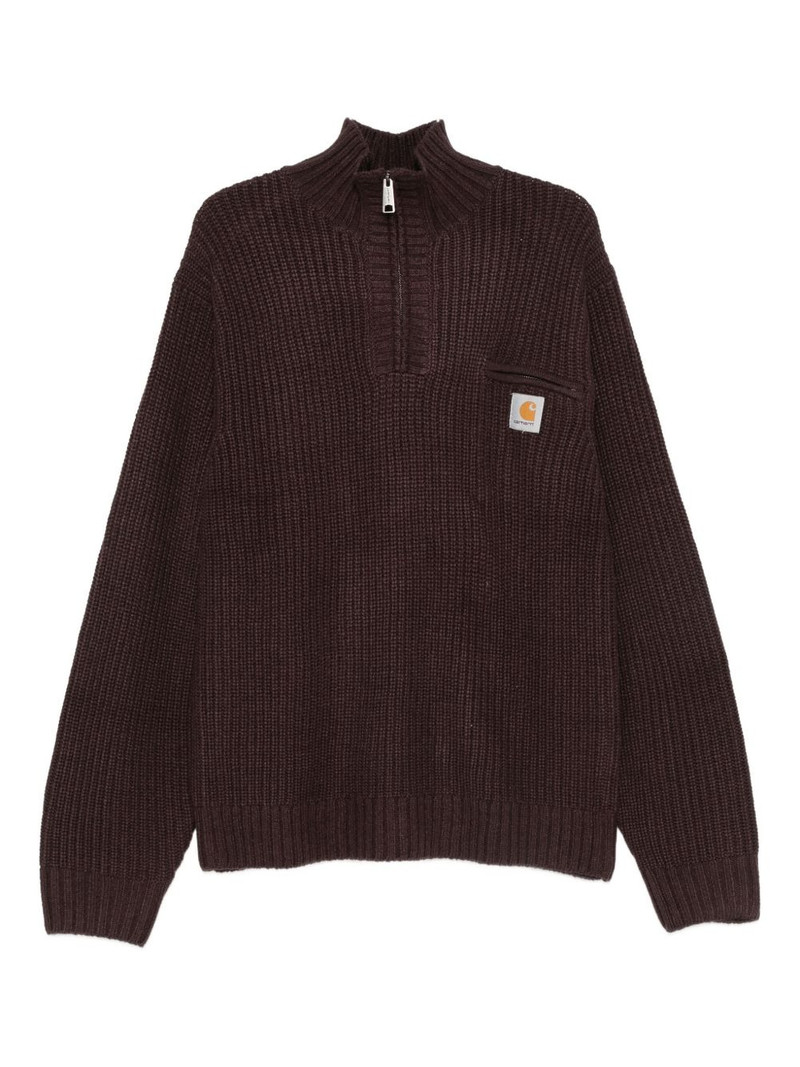ribbed-knit jumper 1