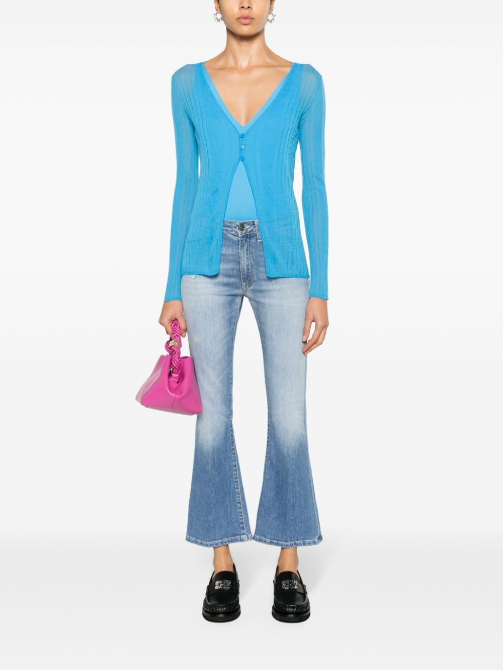 Legend semi-sheer cardigan - 2