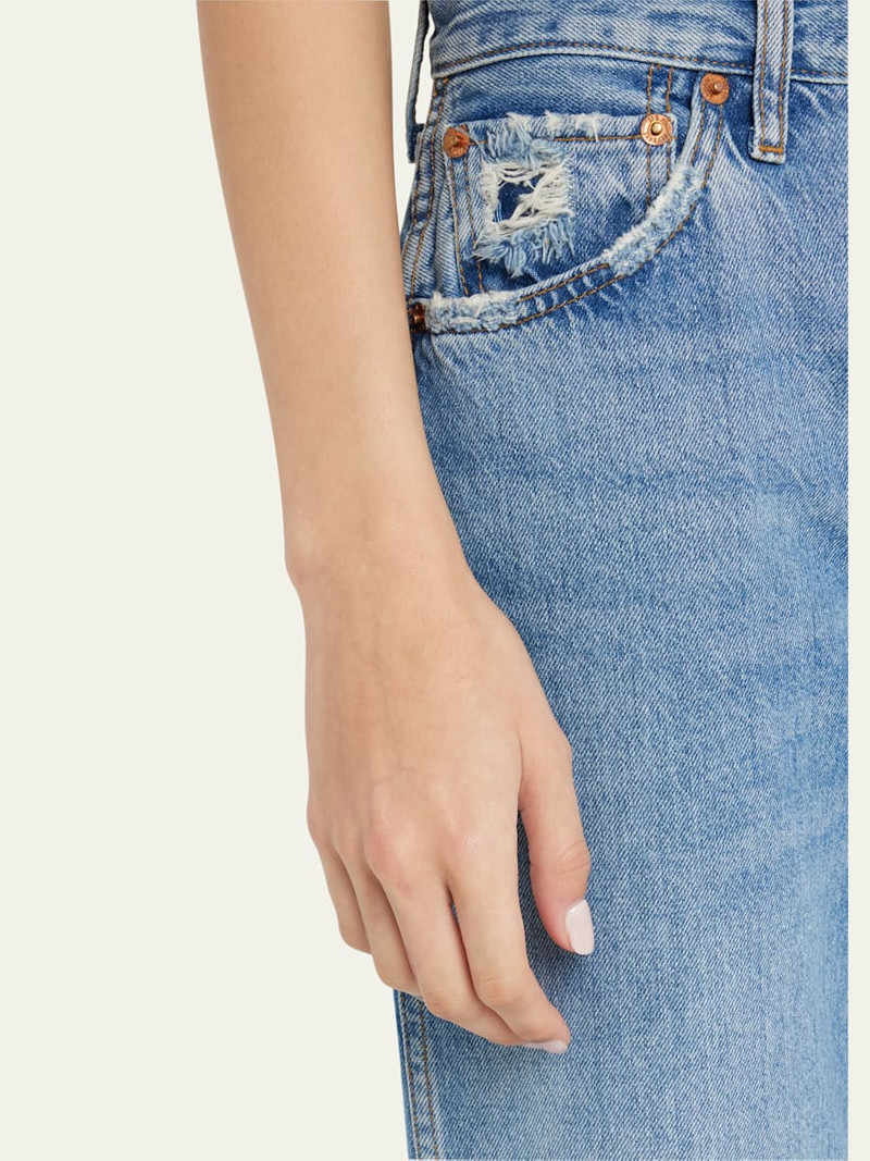 RE/DONE High-Rise Loose Rigid Straight-Leg Jeans outlook