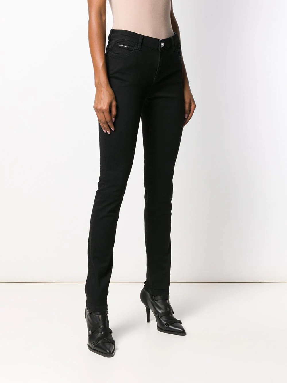 high-waisted skinny jeans - 3