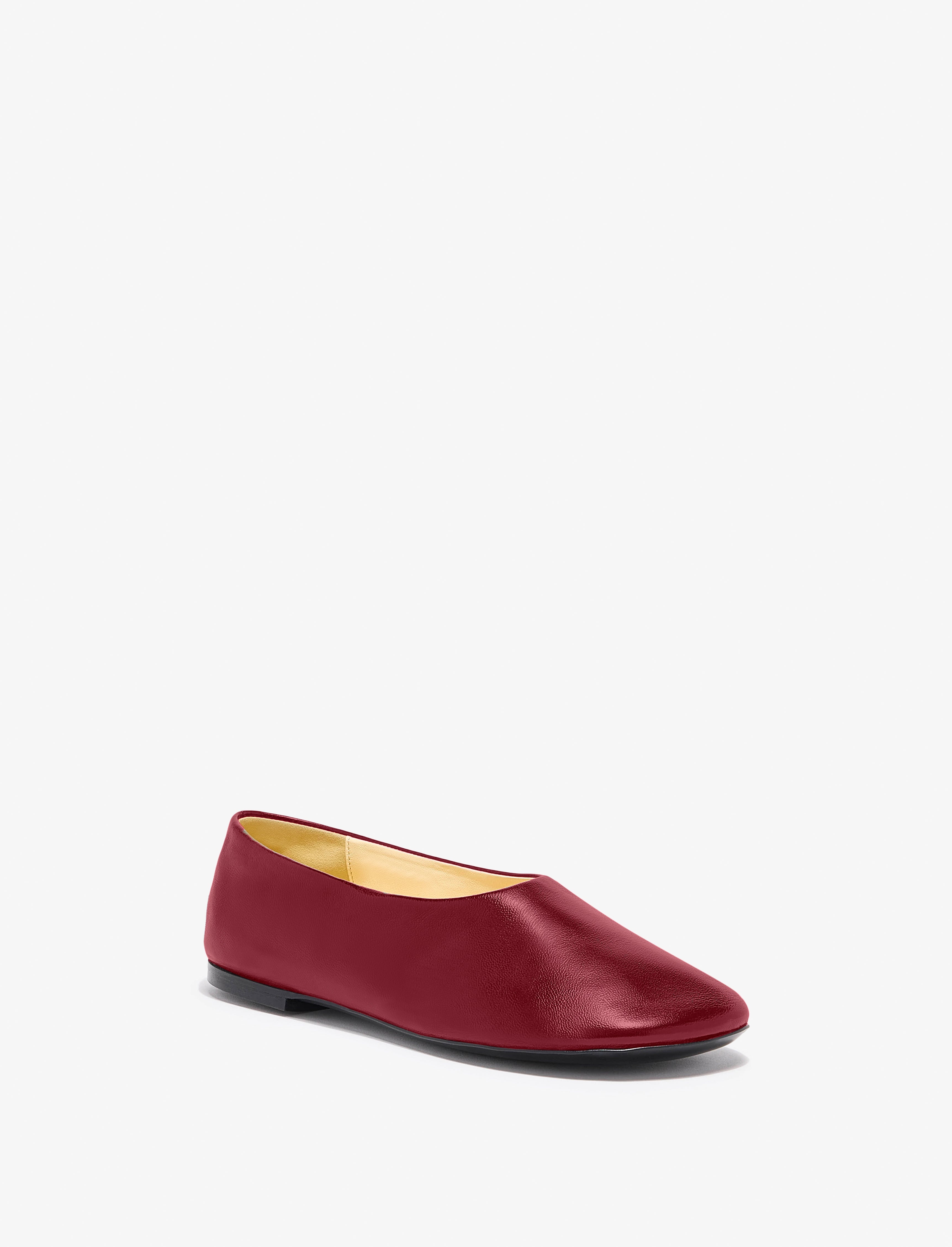 Glove Slippers in Slick Nappa - 2