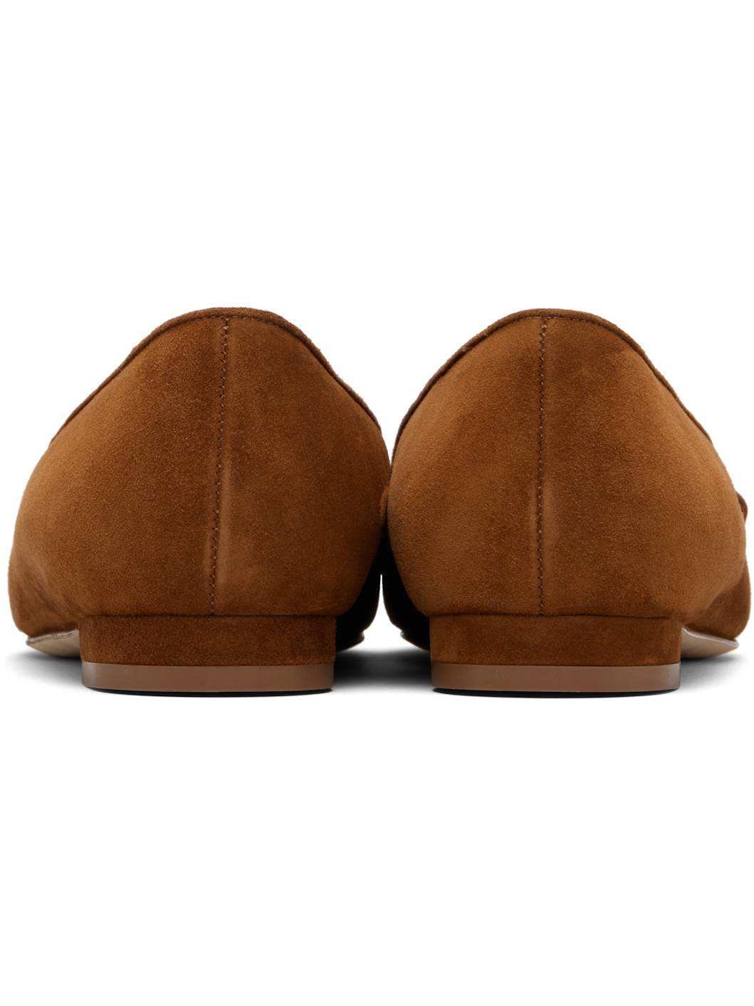 Tan Maysale Pump Ballerina Flats - 2