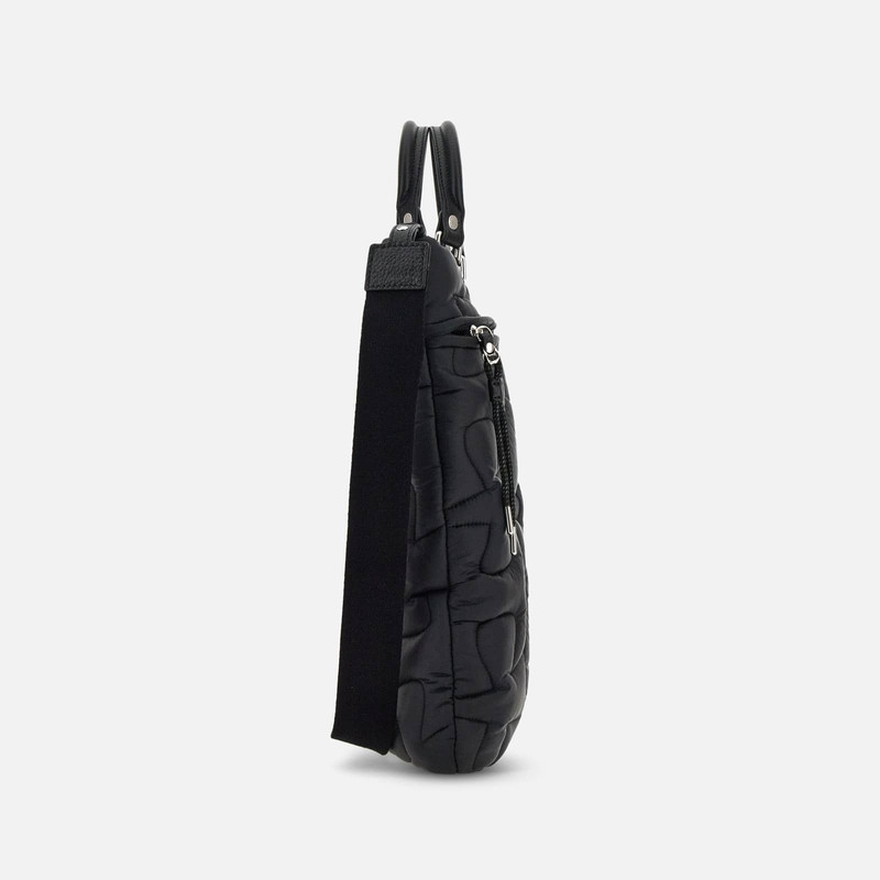 HOGAN Quilted Shopping Bag Black outlook