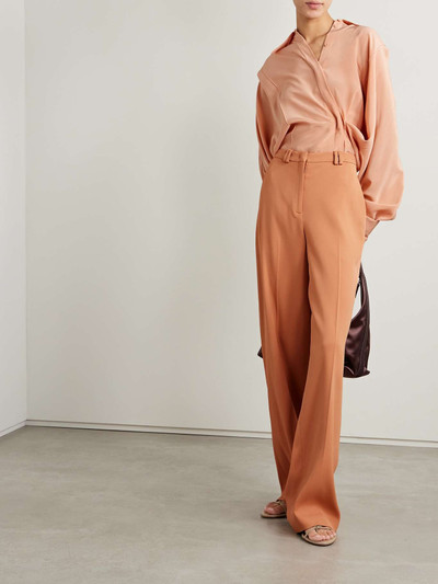 Another Tomorrow + NET SUSTAIN crepe wide-leg pants outlook