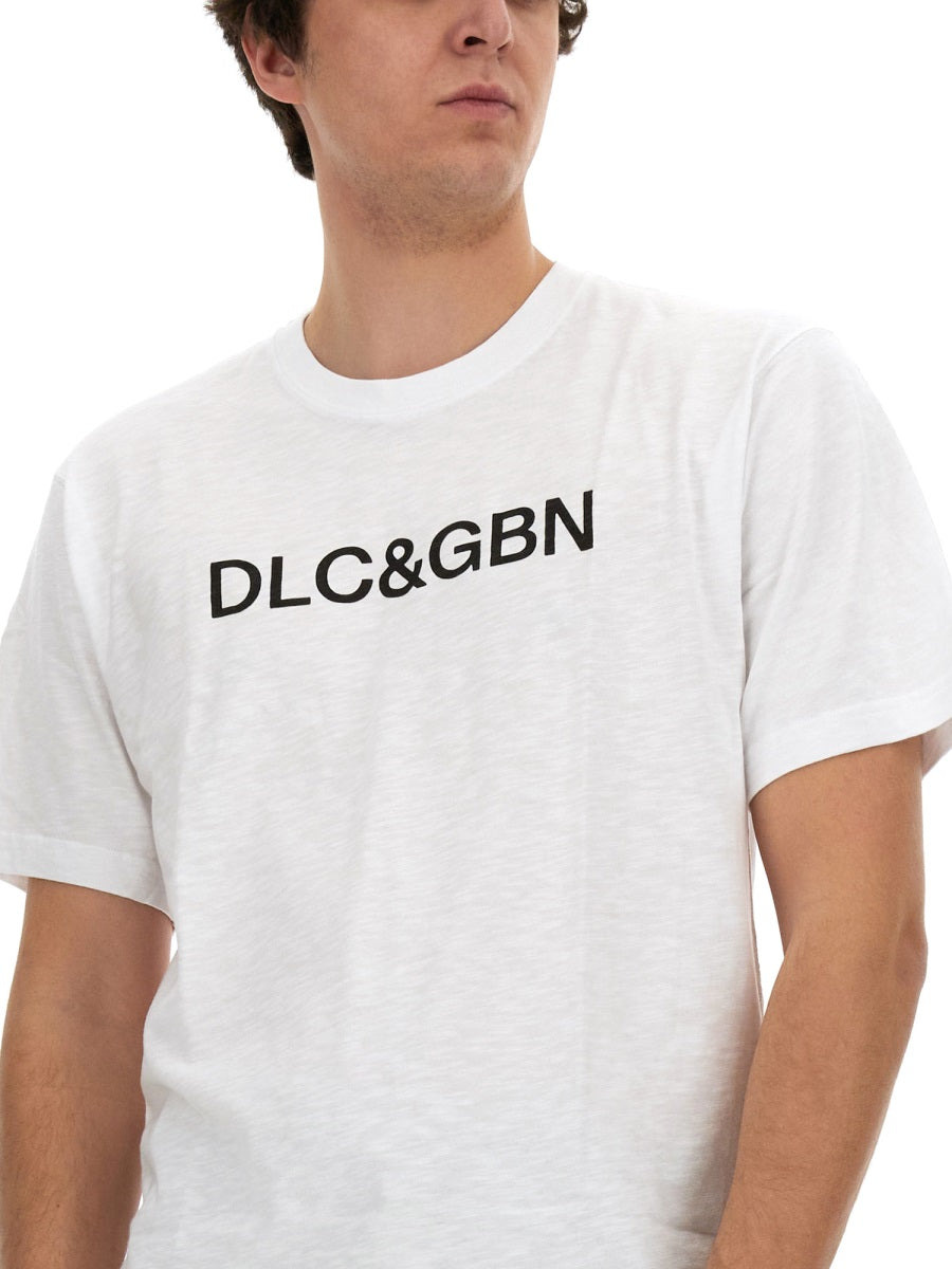 Dolce & Gabbana Men T-Shirt With Logo - 4