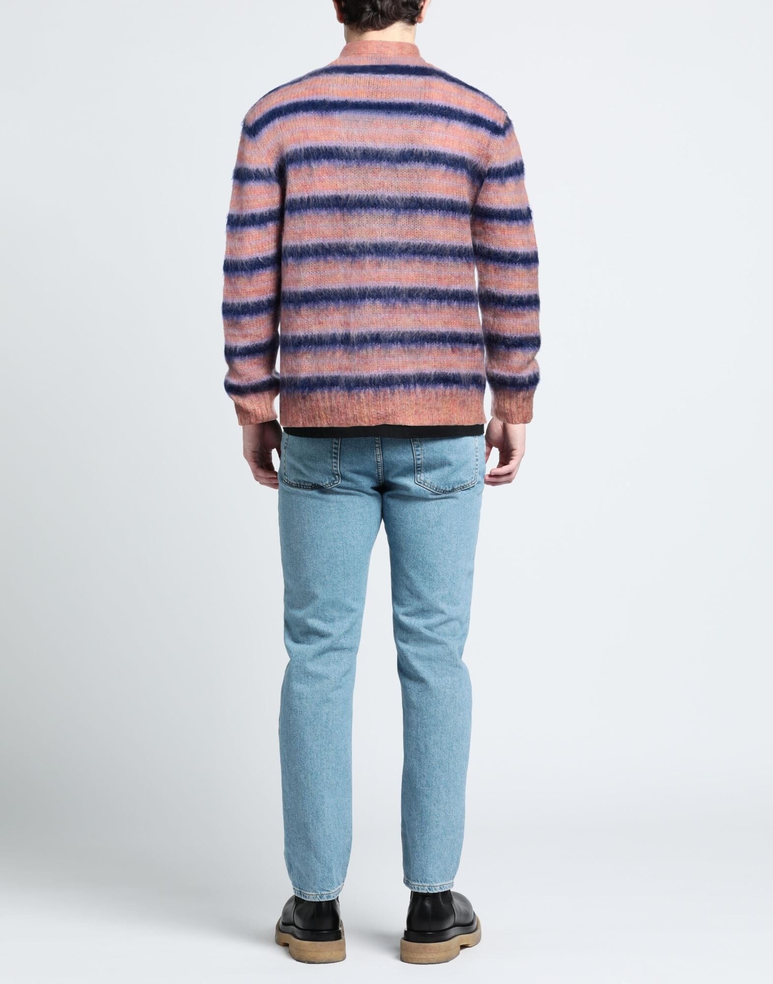 Navy blue Men's Cardigan - 3