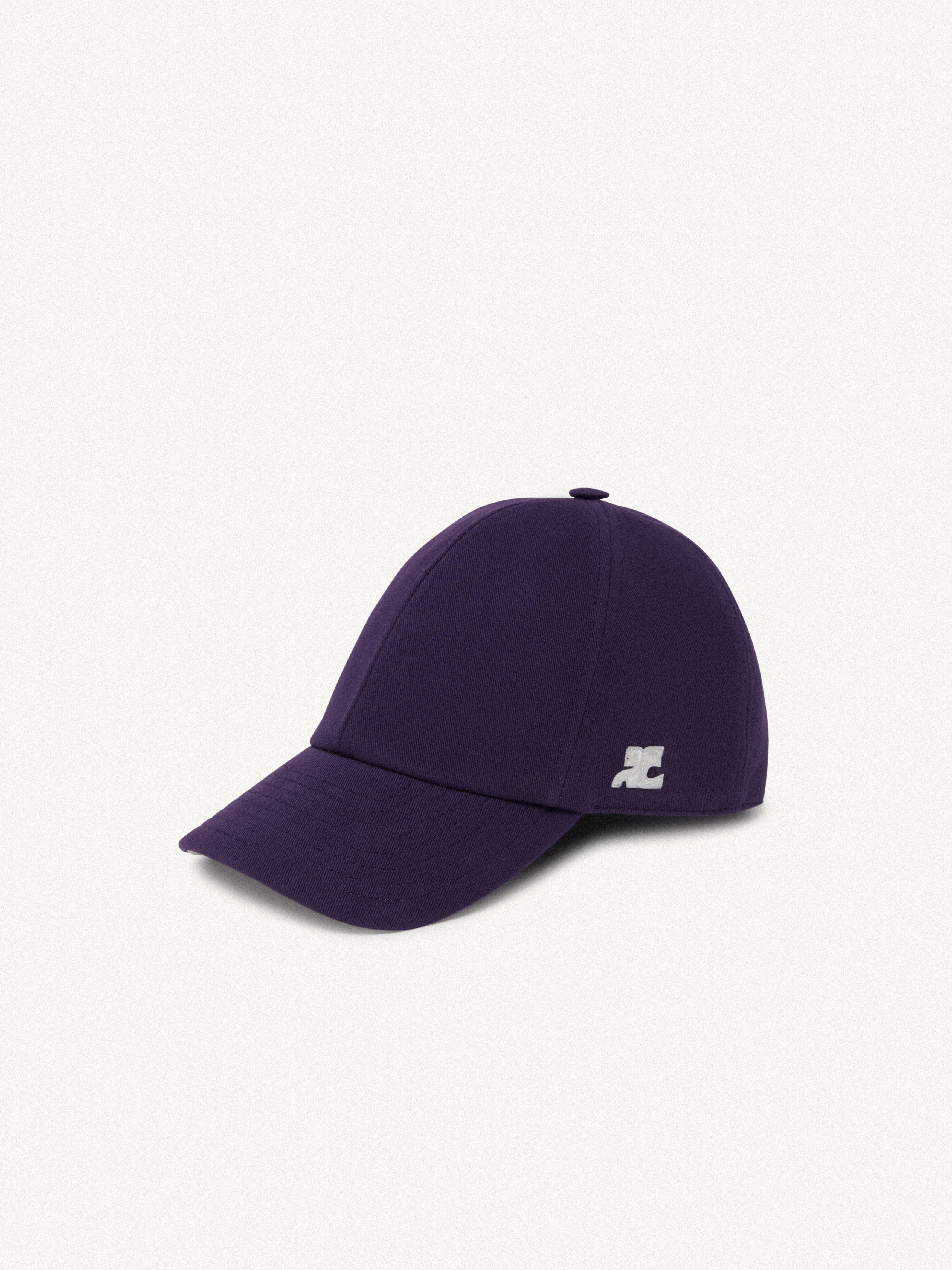 【Courrèges】 Cotton Signature Cap M courrèges SIGNATURE COTTON CAP | REVERSIBLE