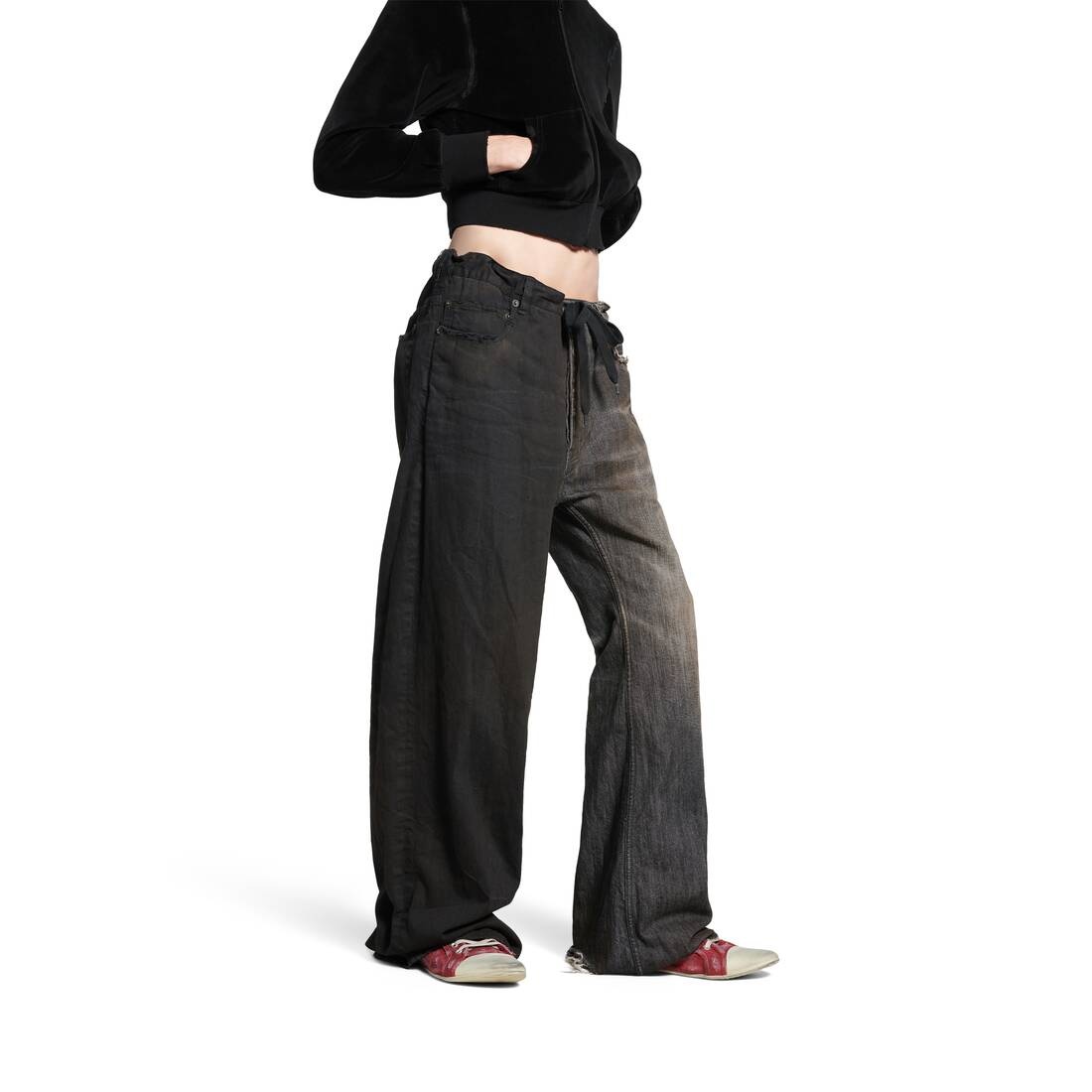 Fifty-fifty Pants in Black - 6