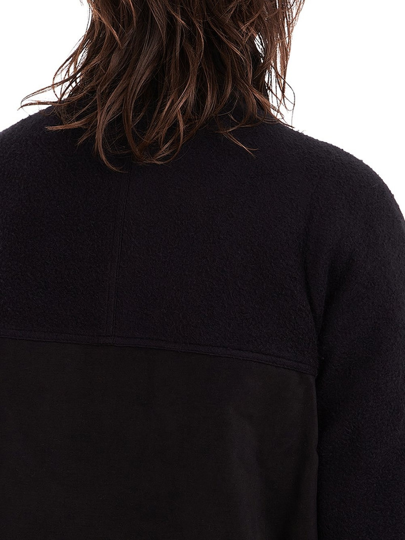 Black Pullover Windbreaker Jacket 4