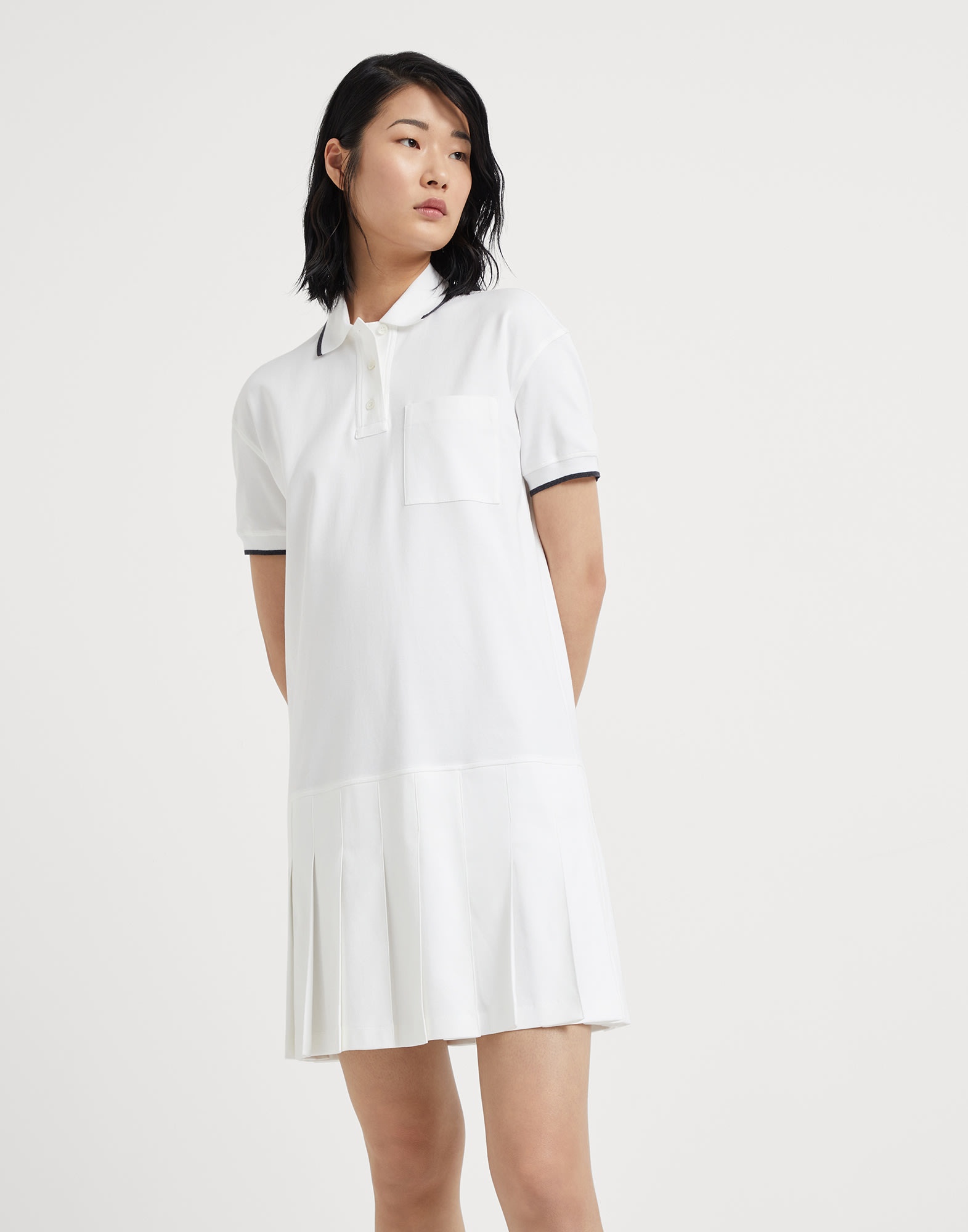 Cotton interlock dress - 1