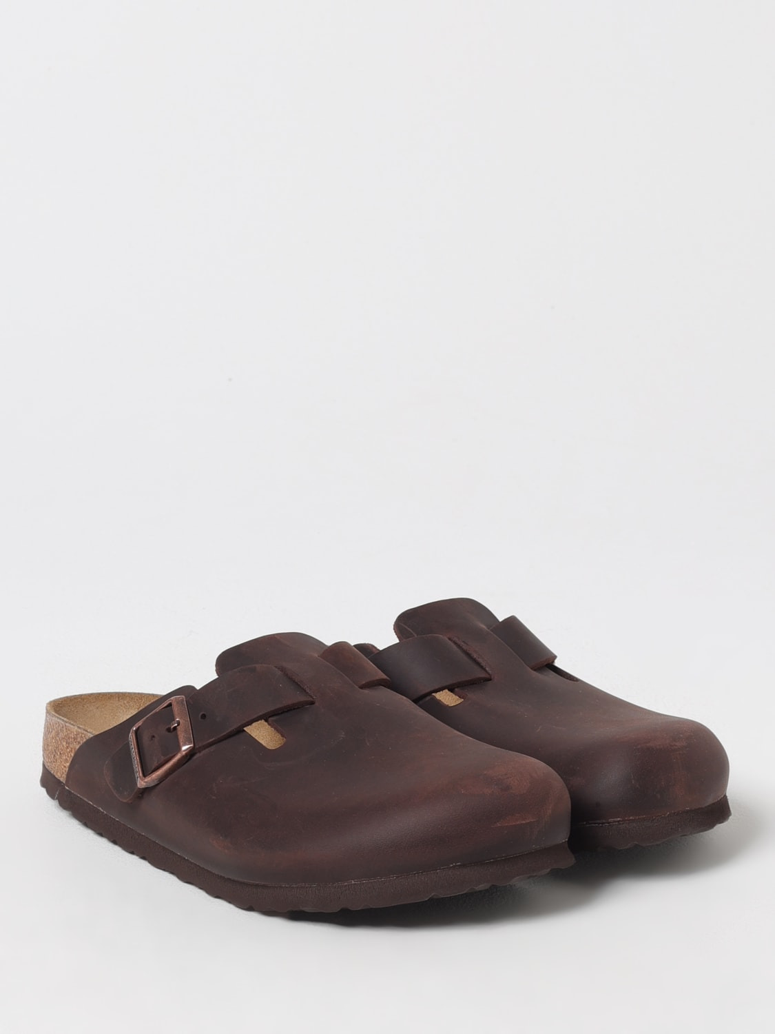 Boston Birkenstock sabot in oiled leather - 2