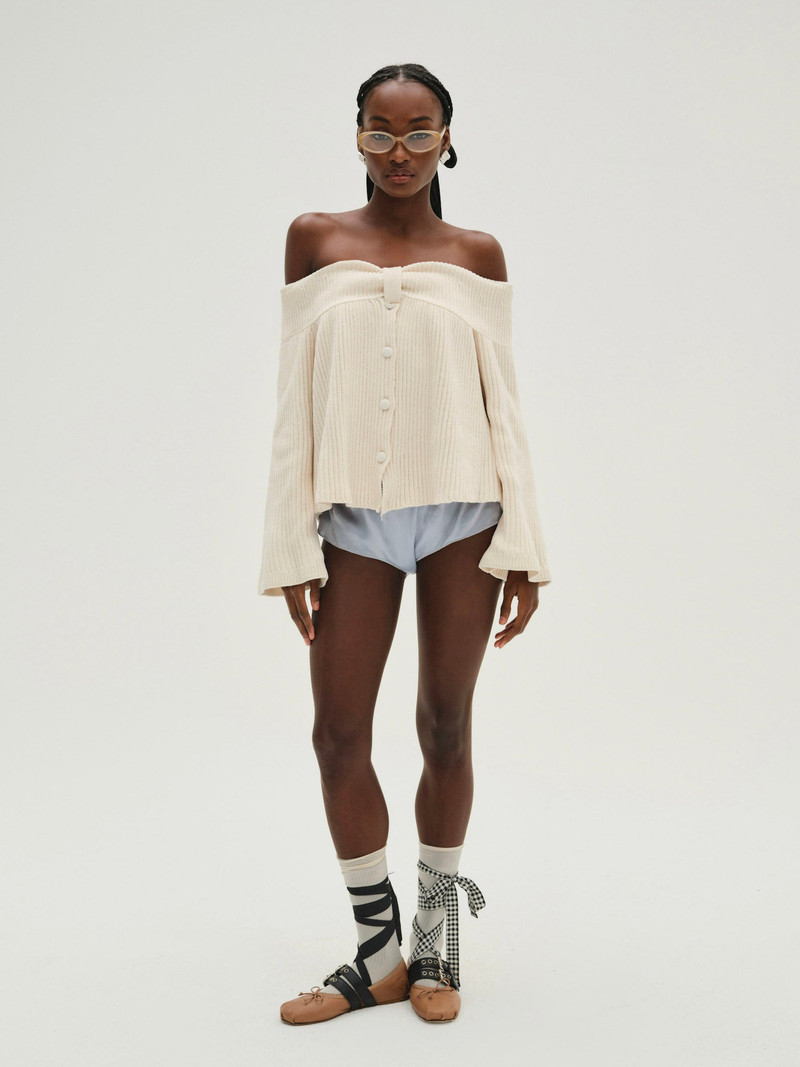 Paola Off Shoulder Sweater 5