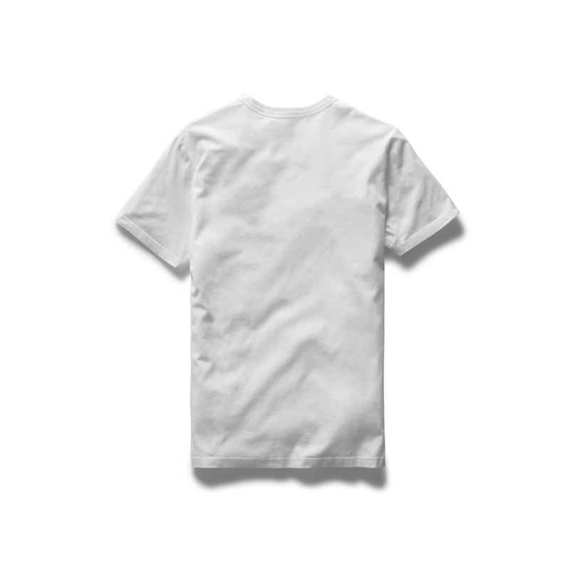 Reigning Champ Cotton Jersey T-Shirt White outlook