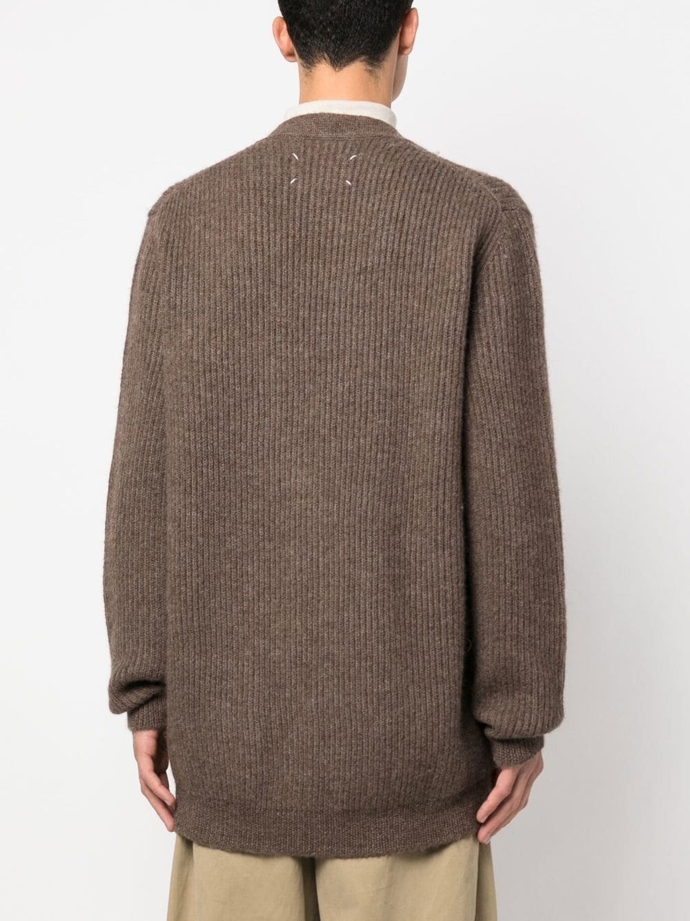 chunky-knit cardigan - 4