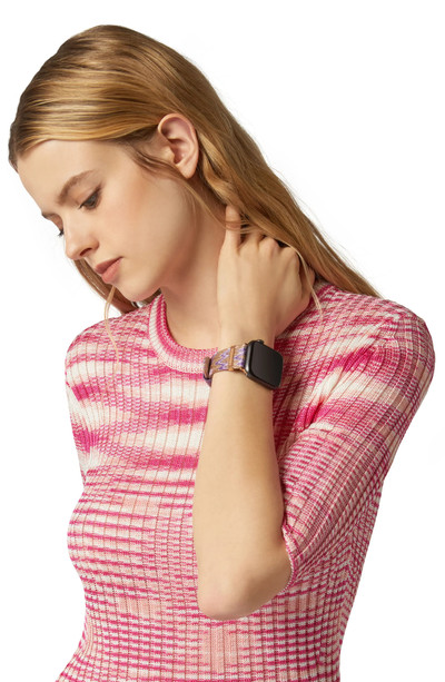 Missoni Zigzag 22mm Textile Apple Watch Watchband outlook