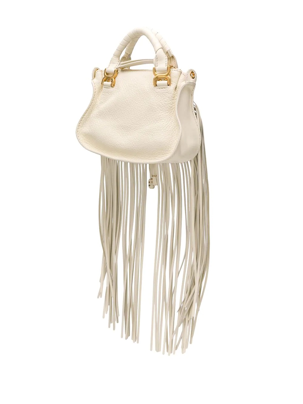 mini Marcie fringed crossbody bag - 3