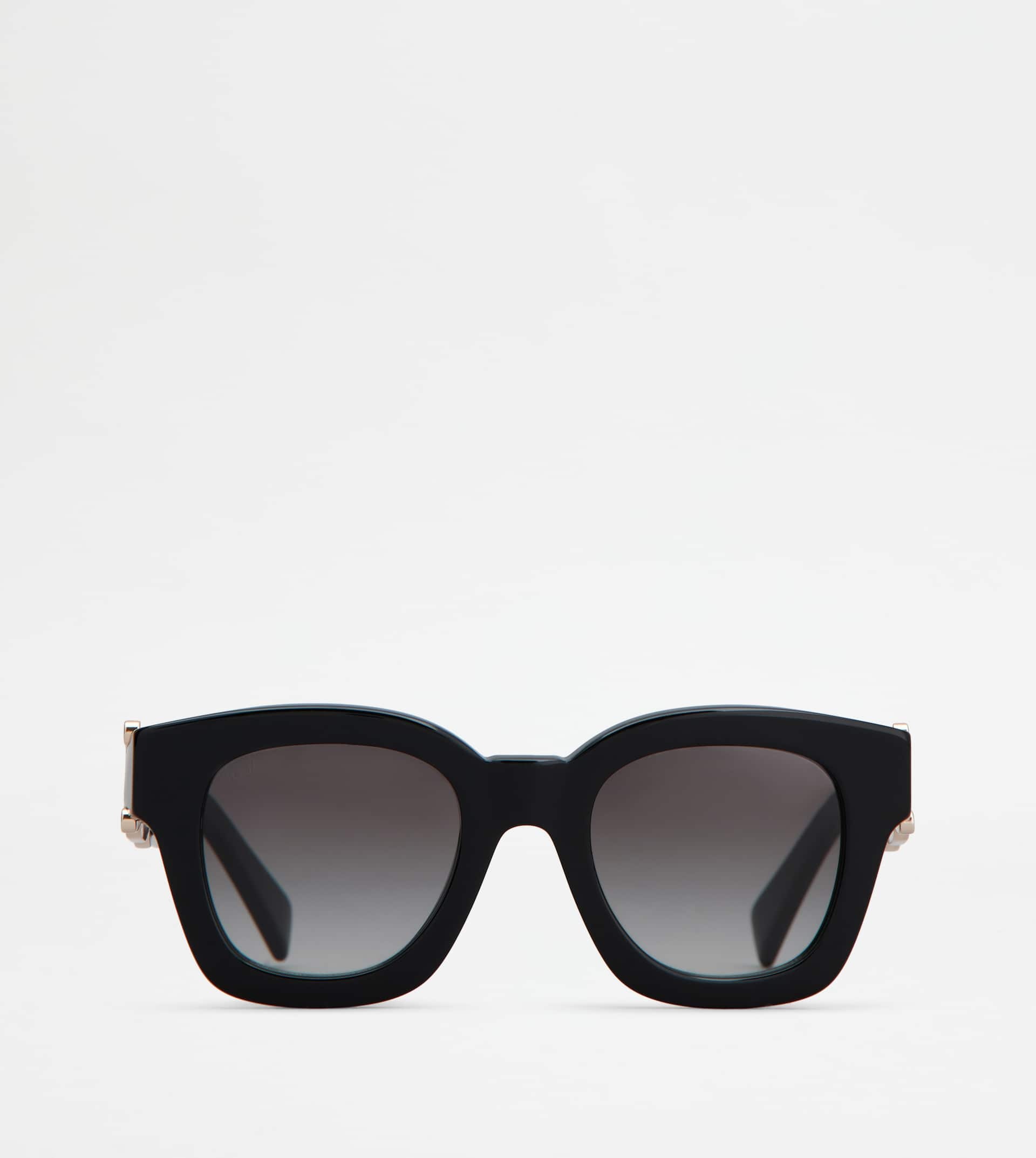 SQUARED SUNGLASSES - BLACK - 1
