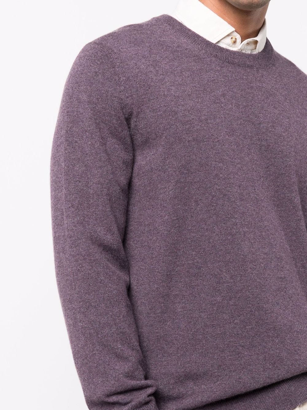 cashmere fine-knit jumper - 5