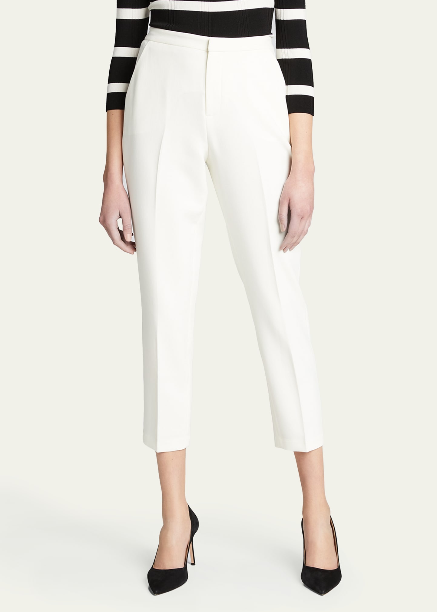Sawyer High-Rise Cropped Trousers - 4