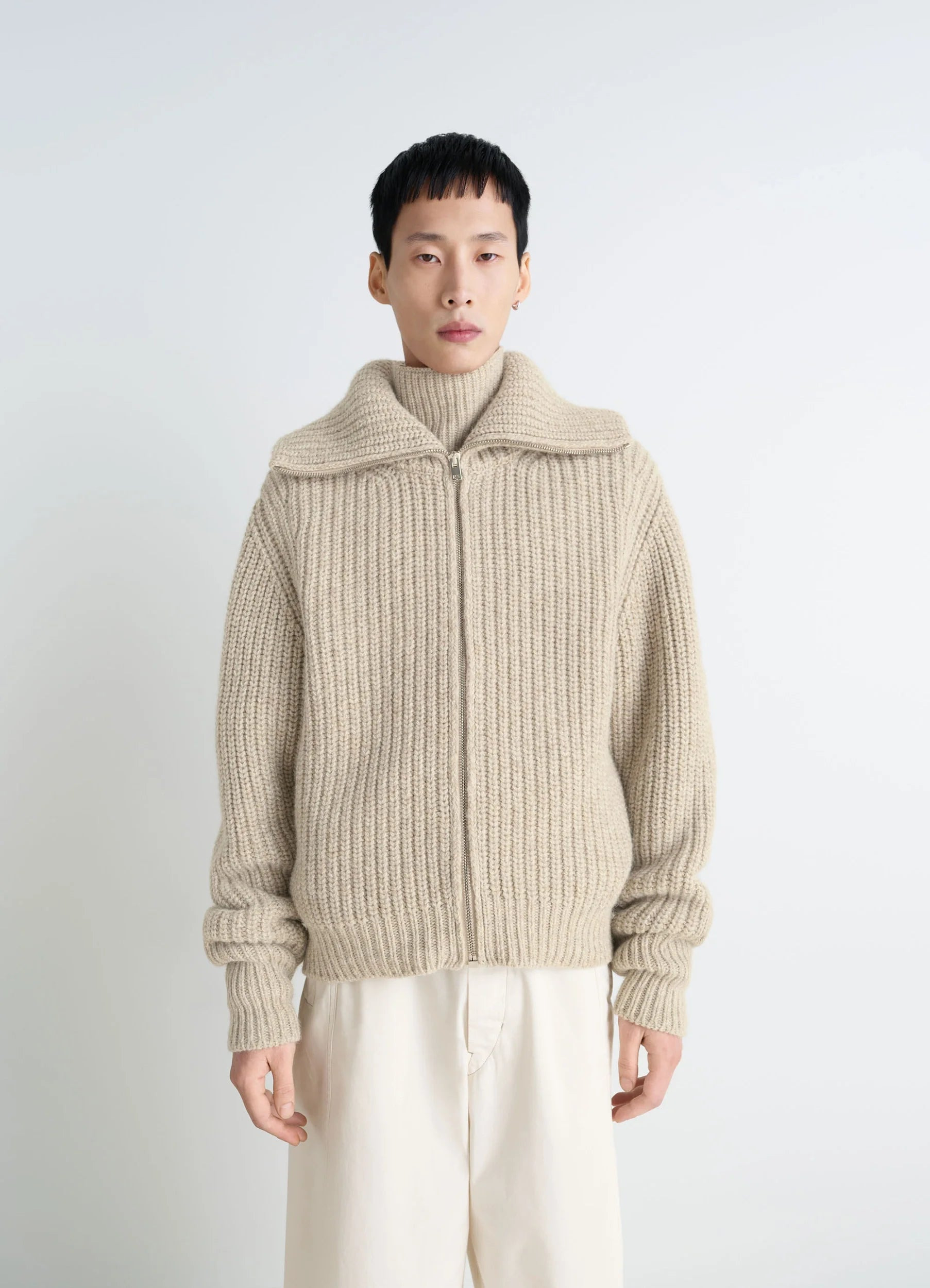 ZIPPED CARDIGAN - 2