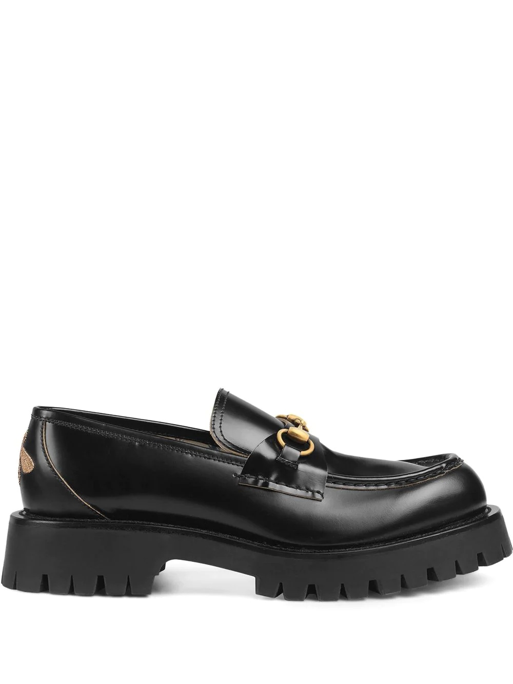 loafers with Horsebit and lug sole - 1