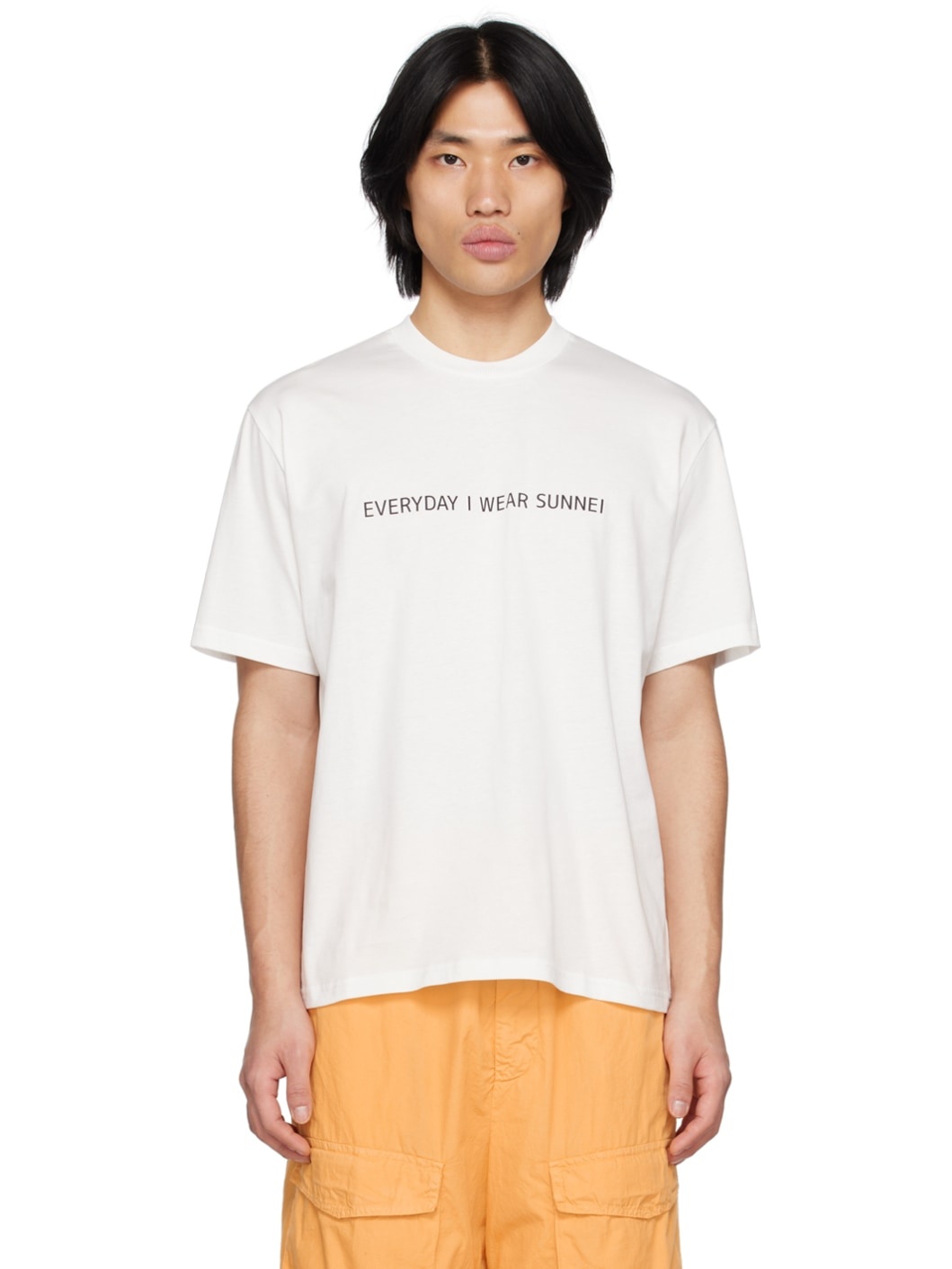 White Classic Mural T-Shirt - 1