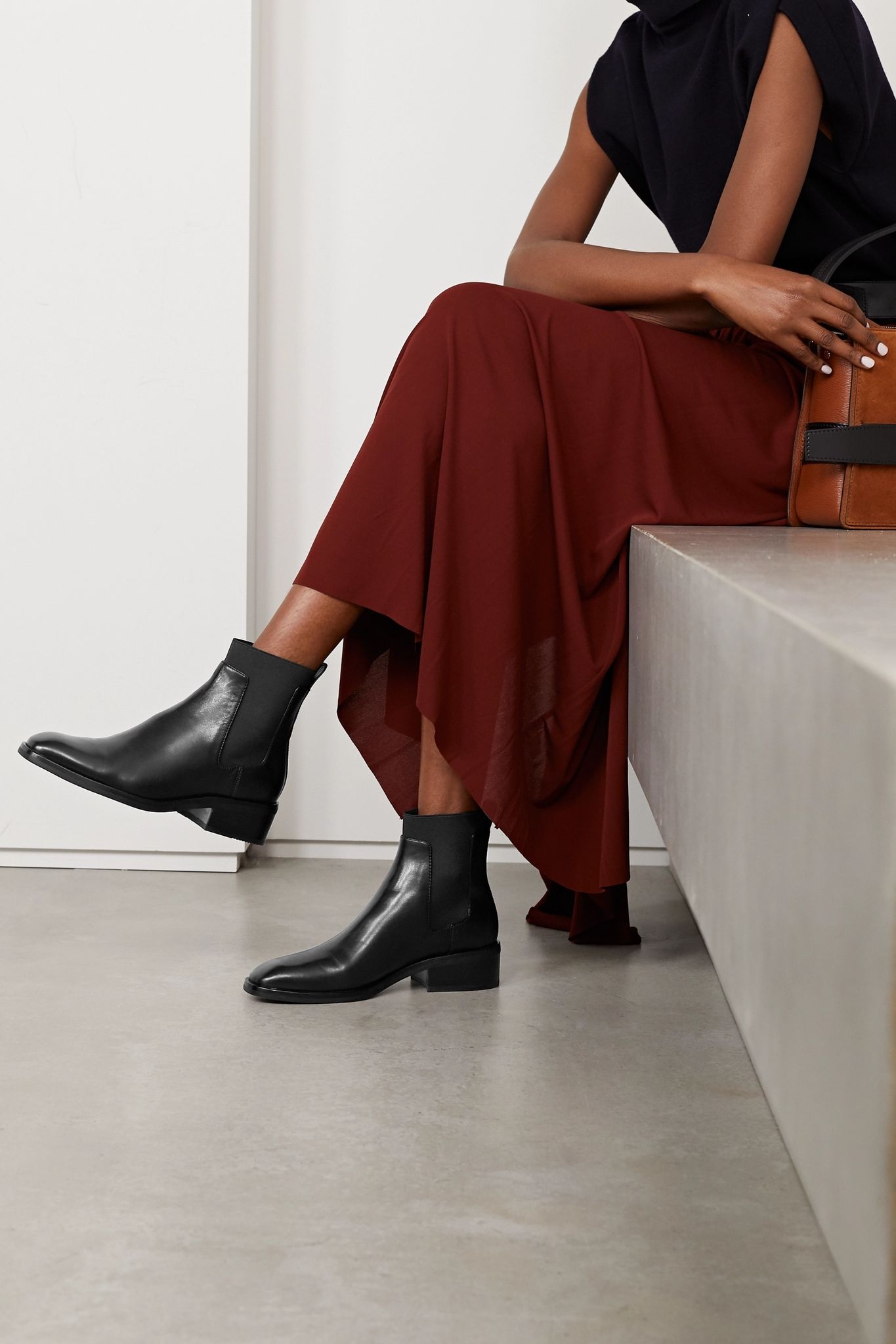 Alexa leather Chelsea boots - 2