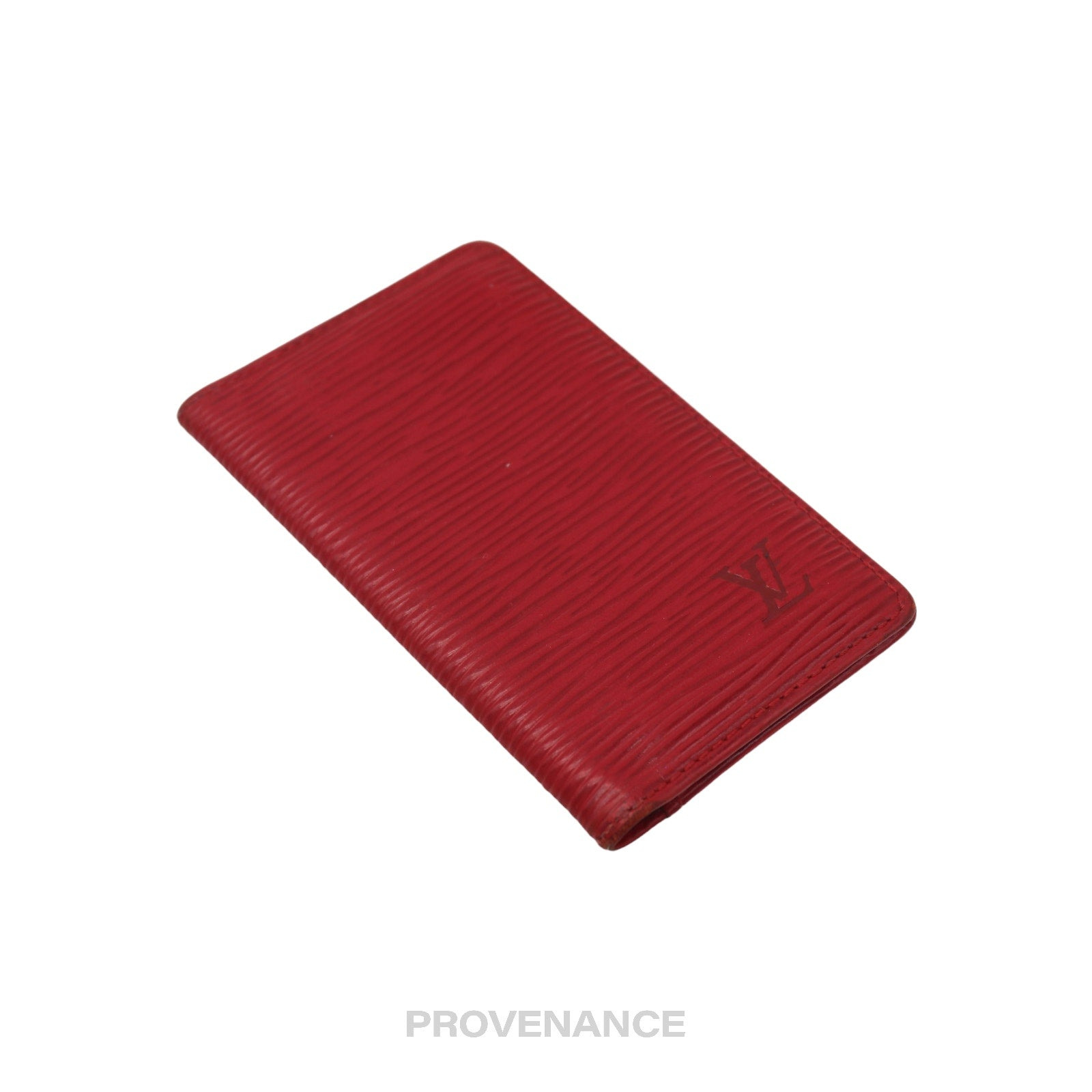 Louis Vuitton Pocket Organizer Wallet - Red Epi Leather - 4