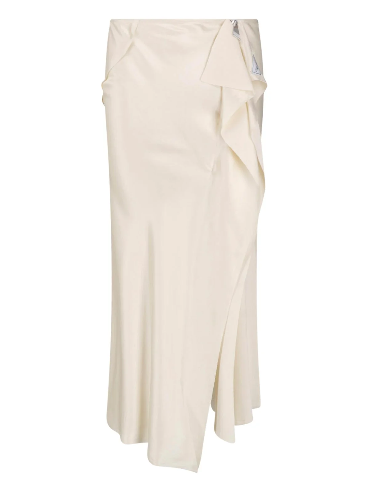 MIDI SKIRT IN VISCOSE - 1