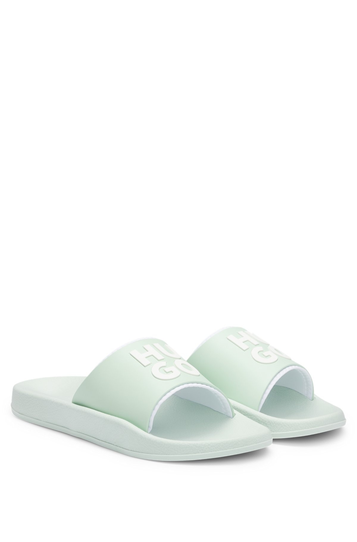 SLIDES WITH LOGO-BRANDED STRAPS - 2