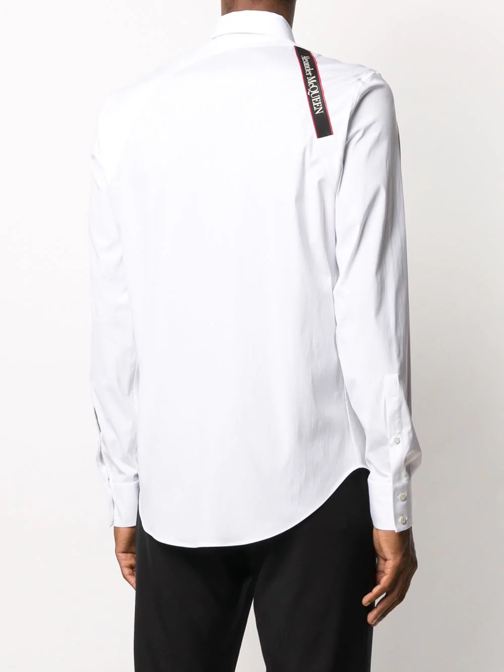 single brace detail shirt - 3