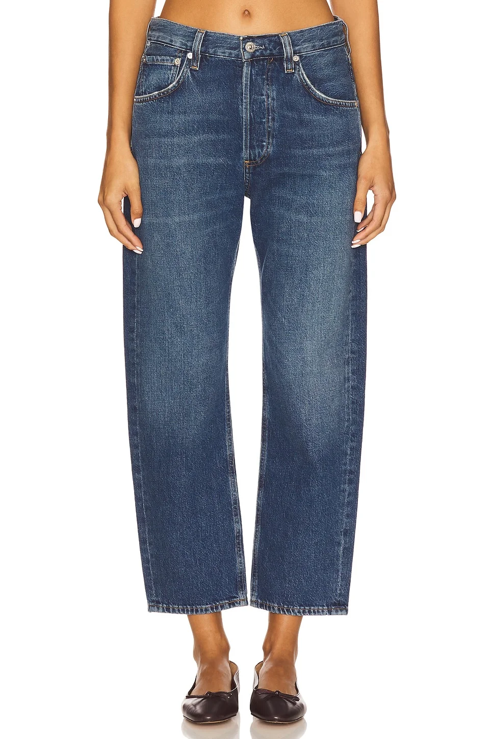 Winslow Low Rise Boyfriend Jeans - 1