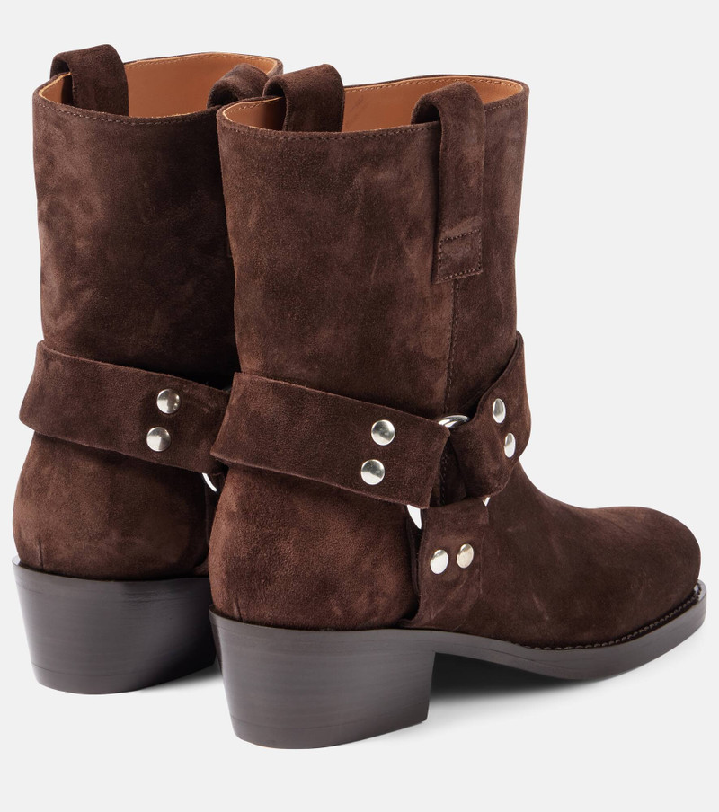 Roxy 45 suede biker boots 3