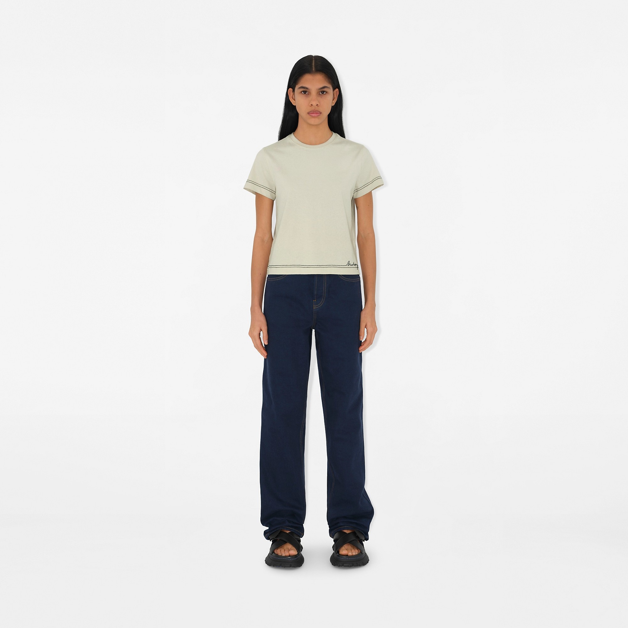 Boxy Cotton T-shirt - 2