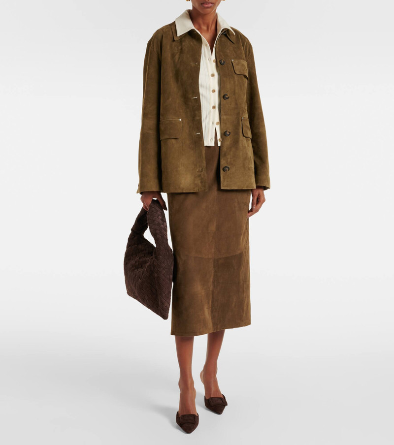 Vince Suede pencil skirt outlook