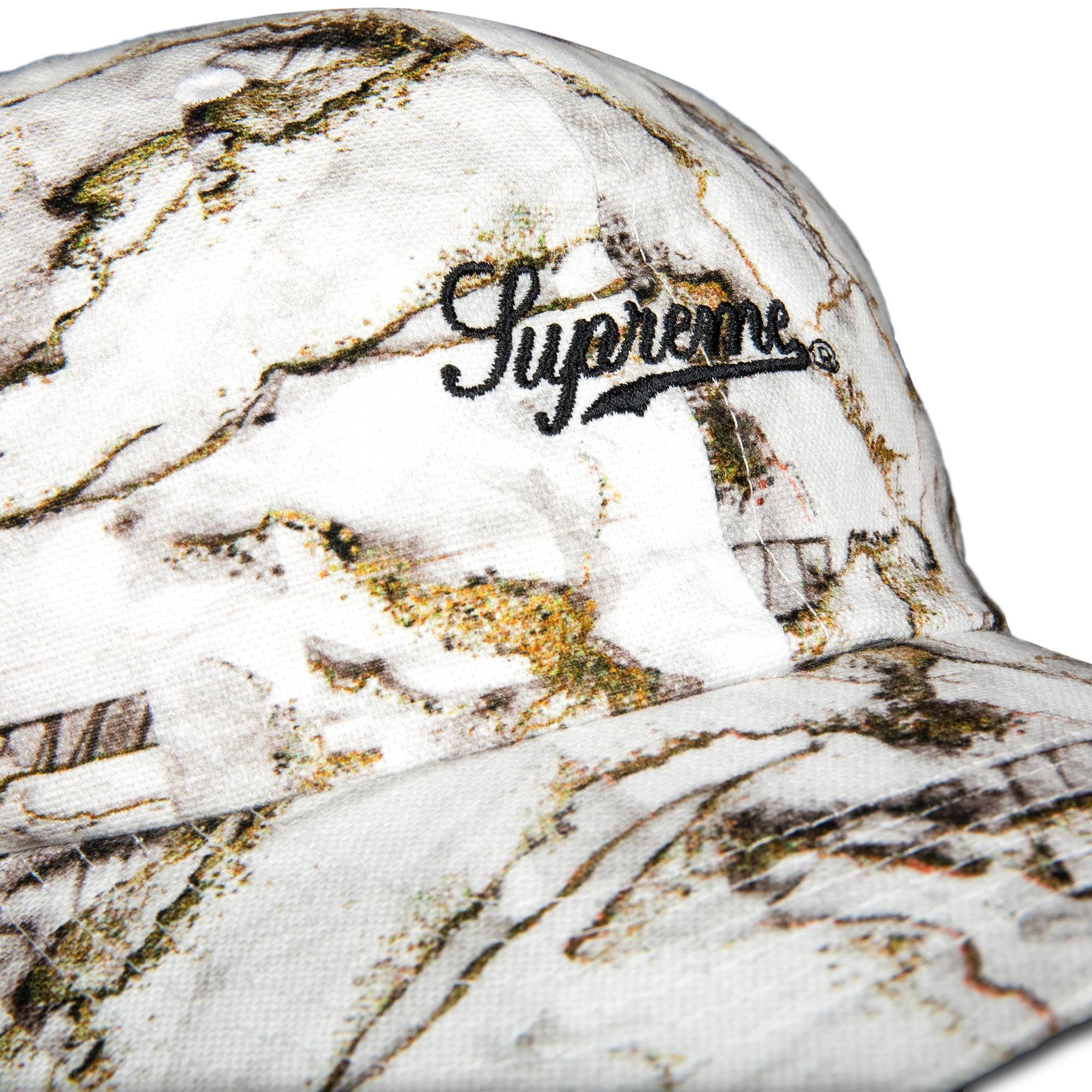 Supreme Marble 6-Panel 'White' - 3