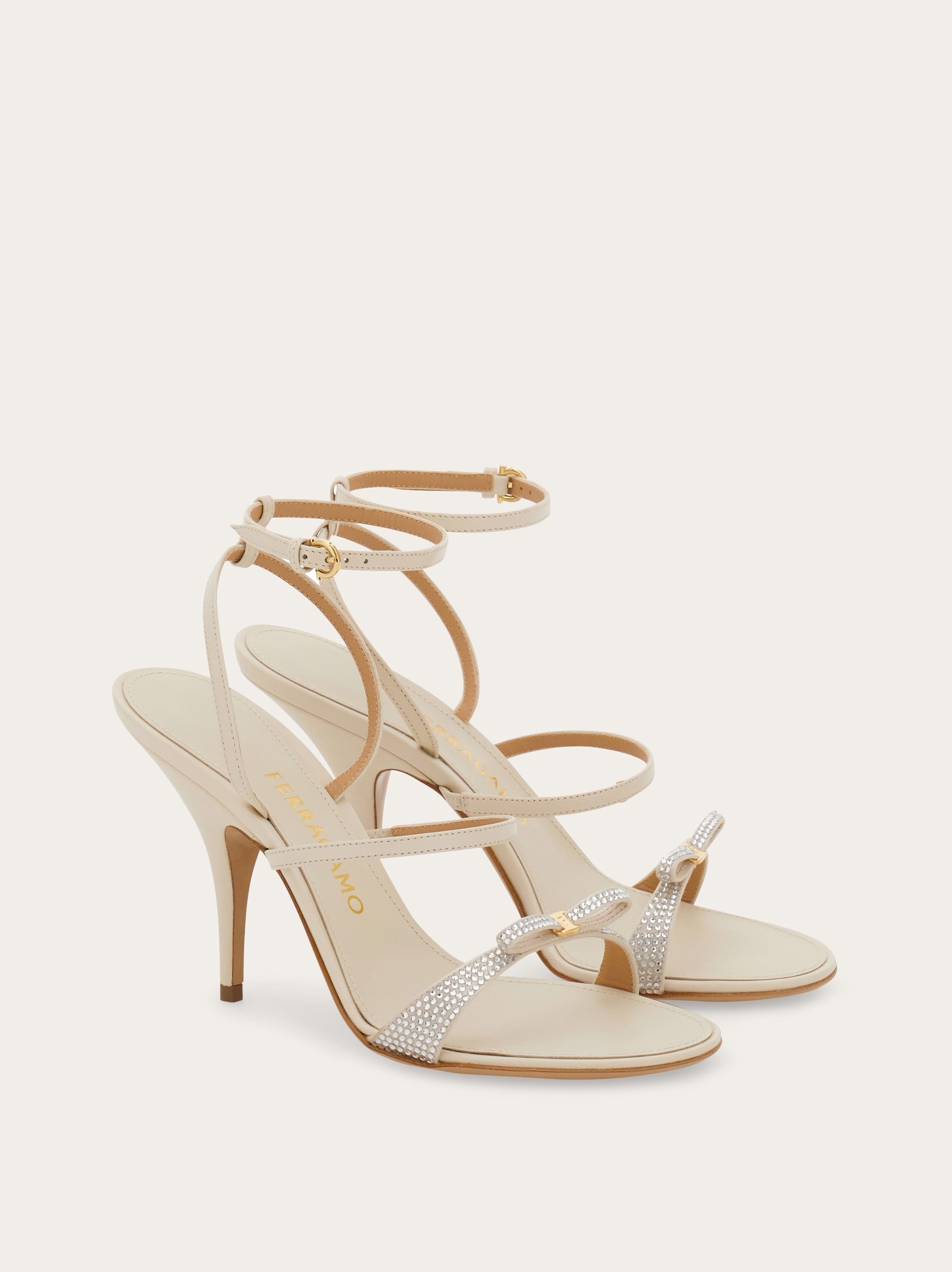 Bridal - Sandal with mini bow - 5