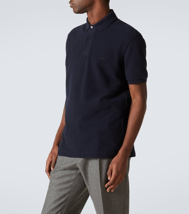 Cotton piqué polo shirt 3