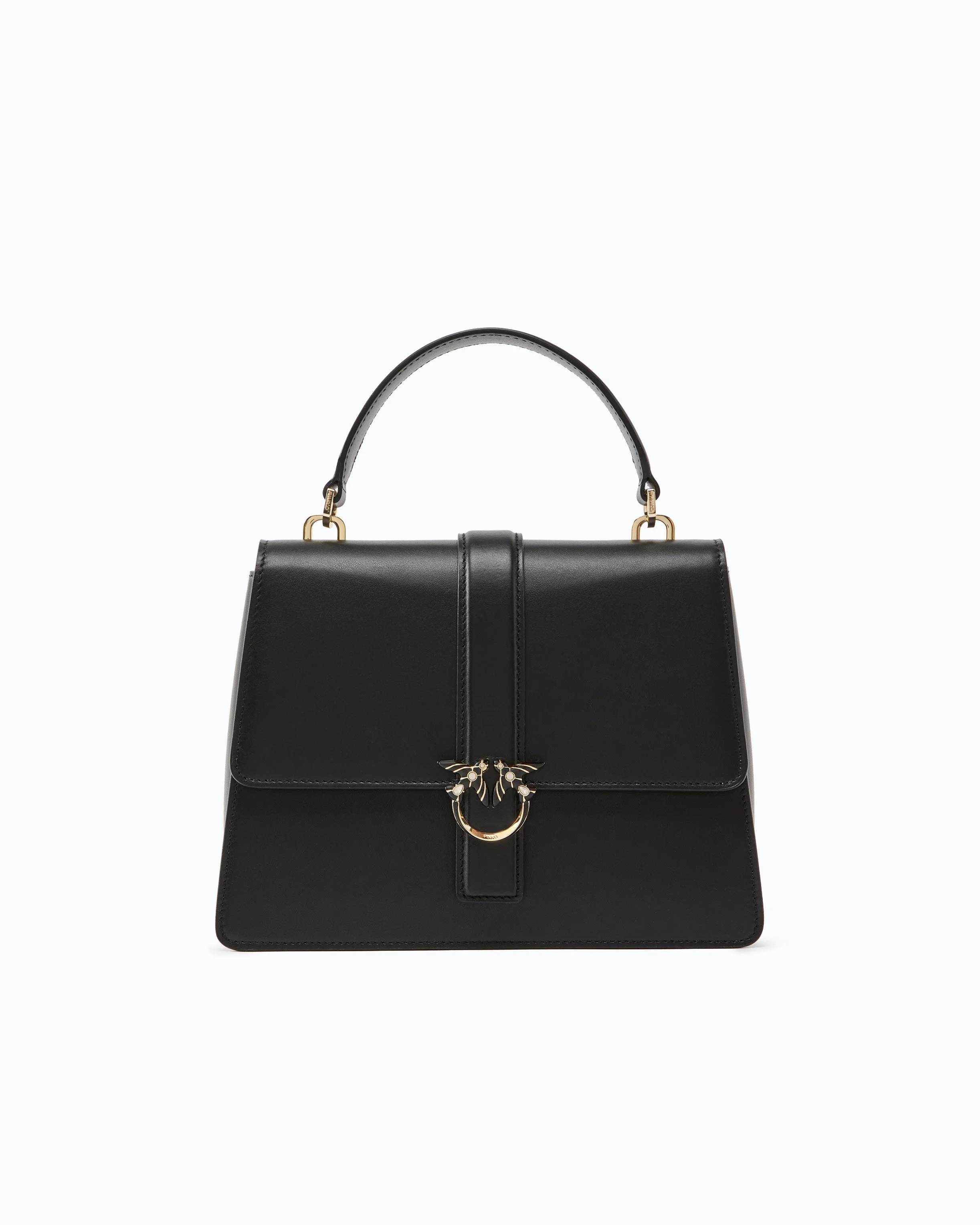 MEDIUM NEW LOVE HANDBAG WITH JEWEL BUCKLE PINKO GALLERIA - 1