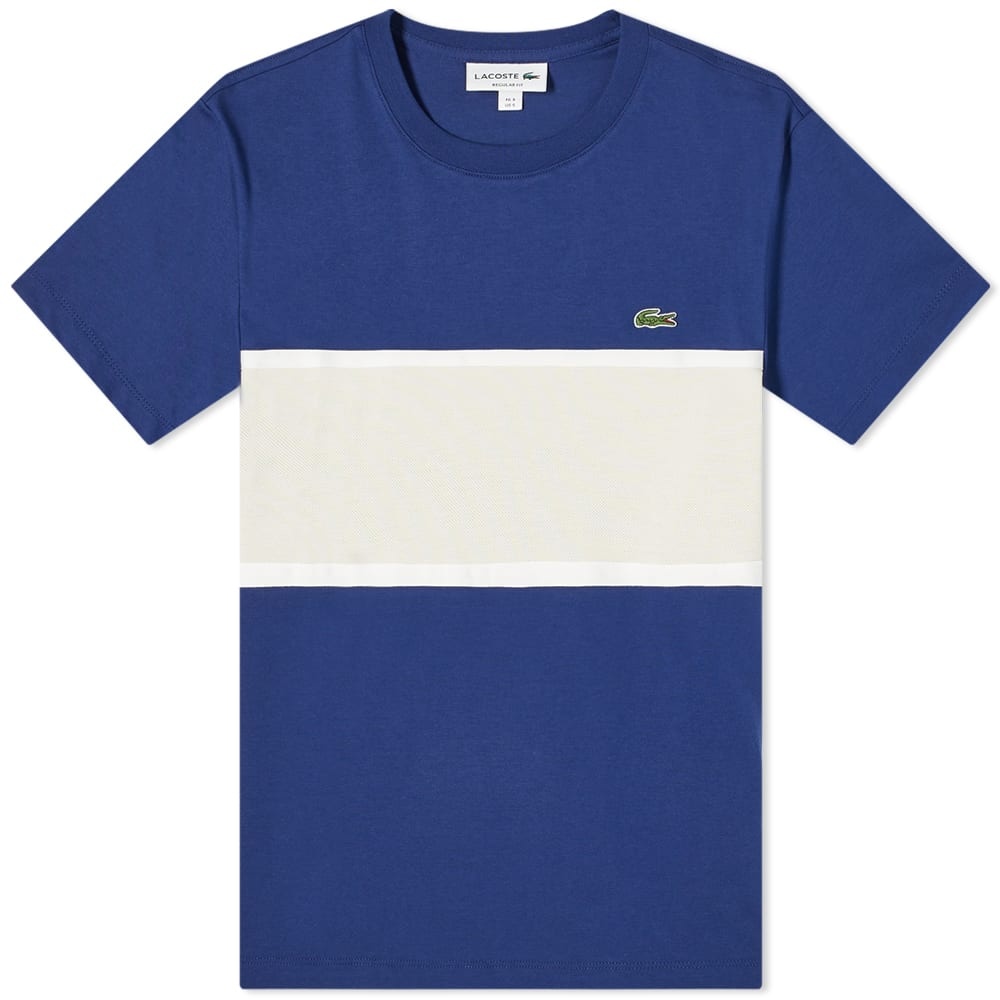 Lacoste Colour Block Tee - 1