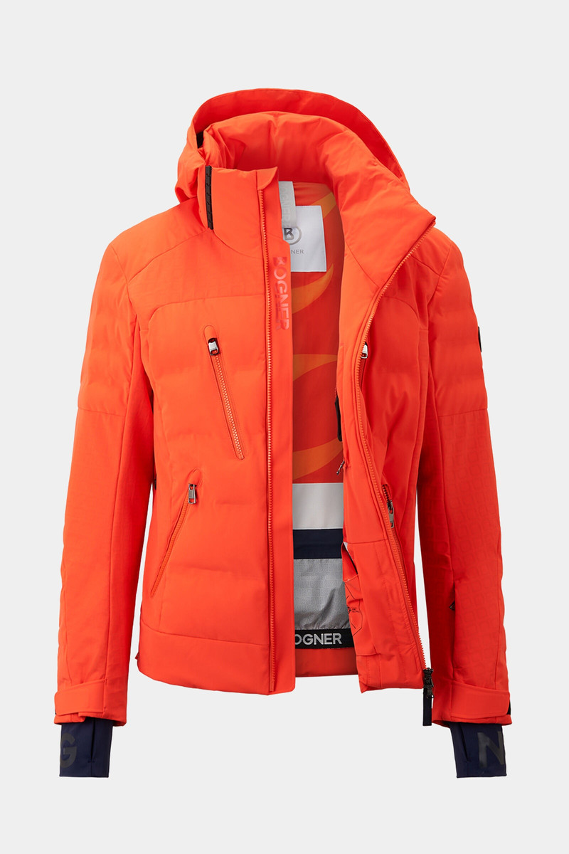 BOGNER Fionn Ski jacket in Coral outlook