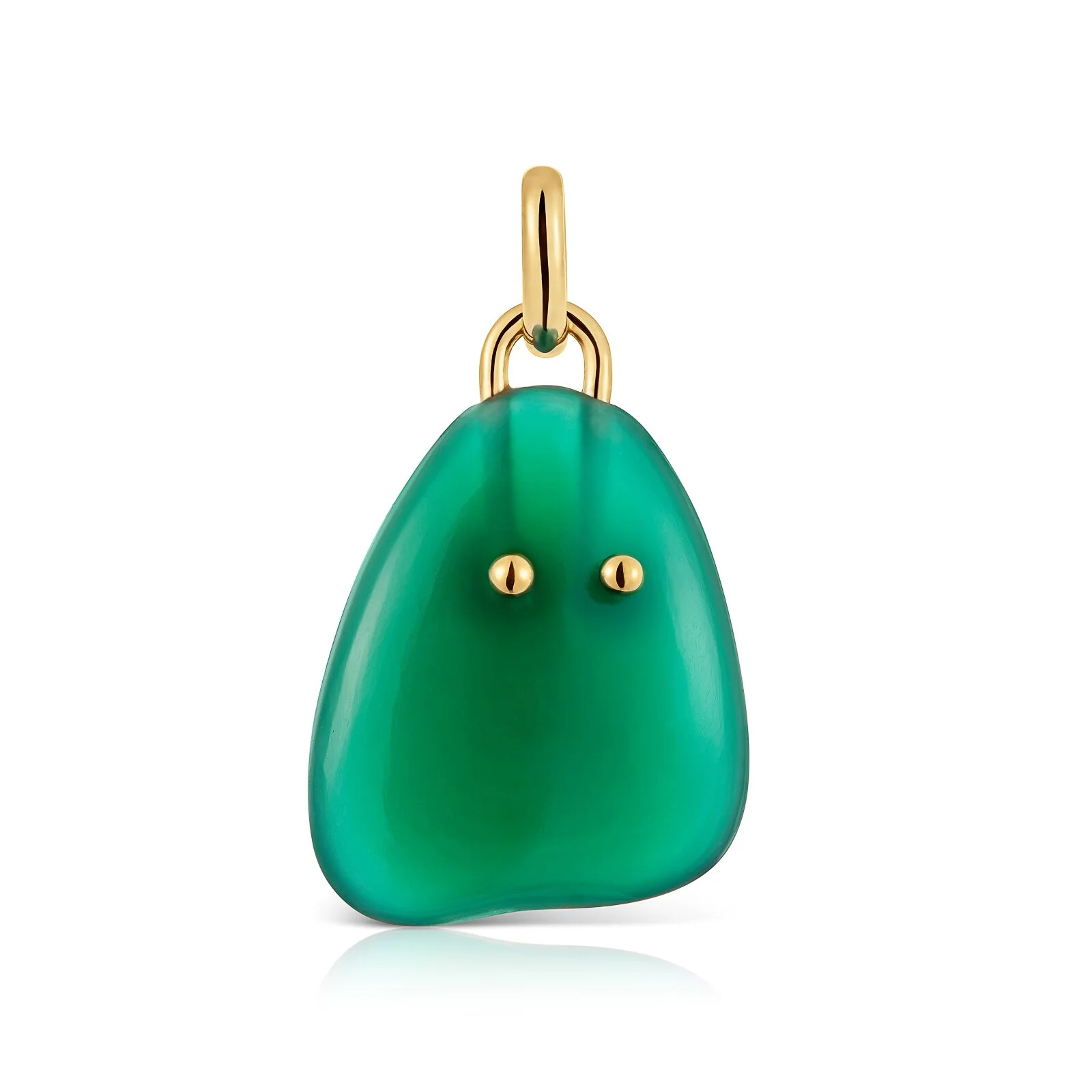 18kt gold vermeil and chalcedony Pendant TOUS Boo - 1