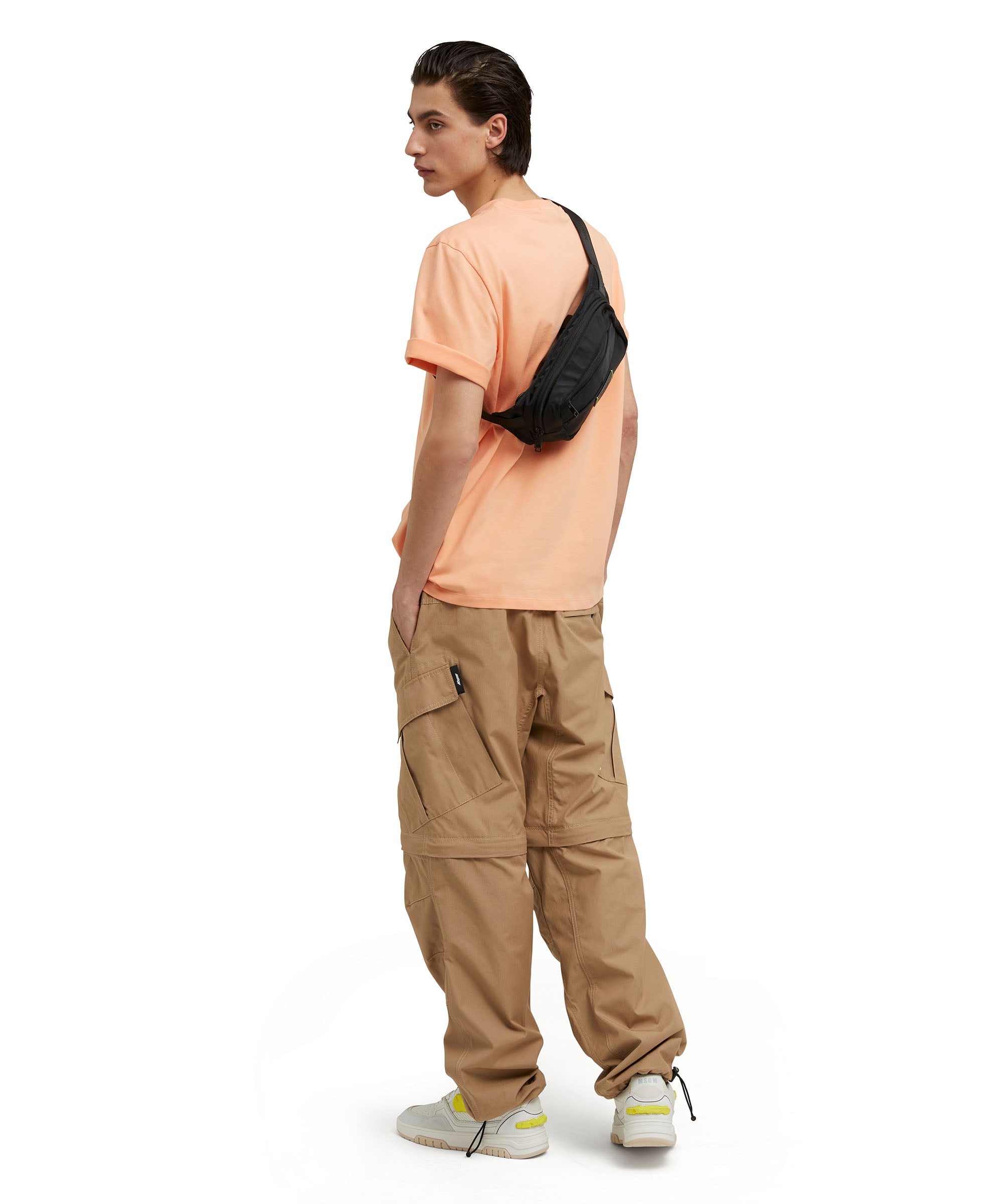 MSGM signature nylon waist bag - 5