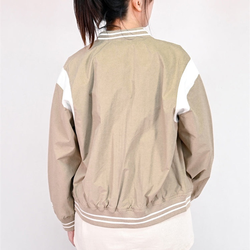 New Balance (WMNS) New Balance Sportswear Jacket 'Tan White' AWJ33312-BNN outlook