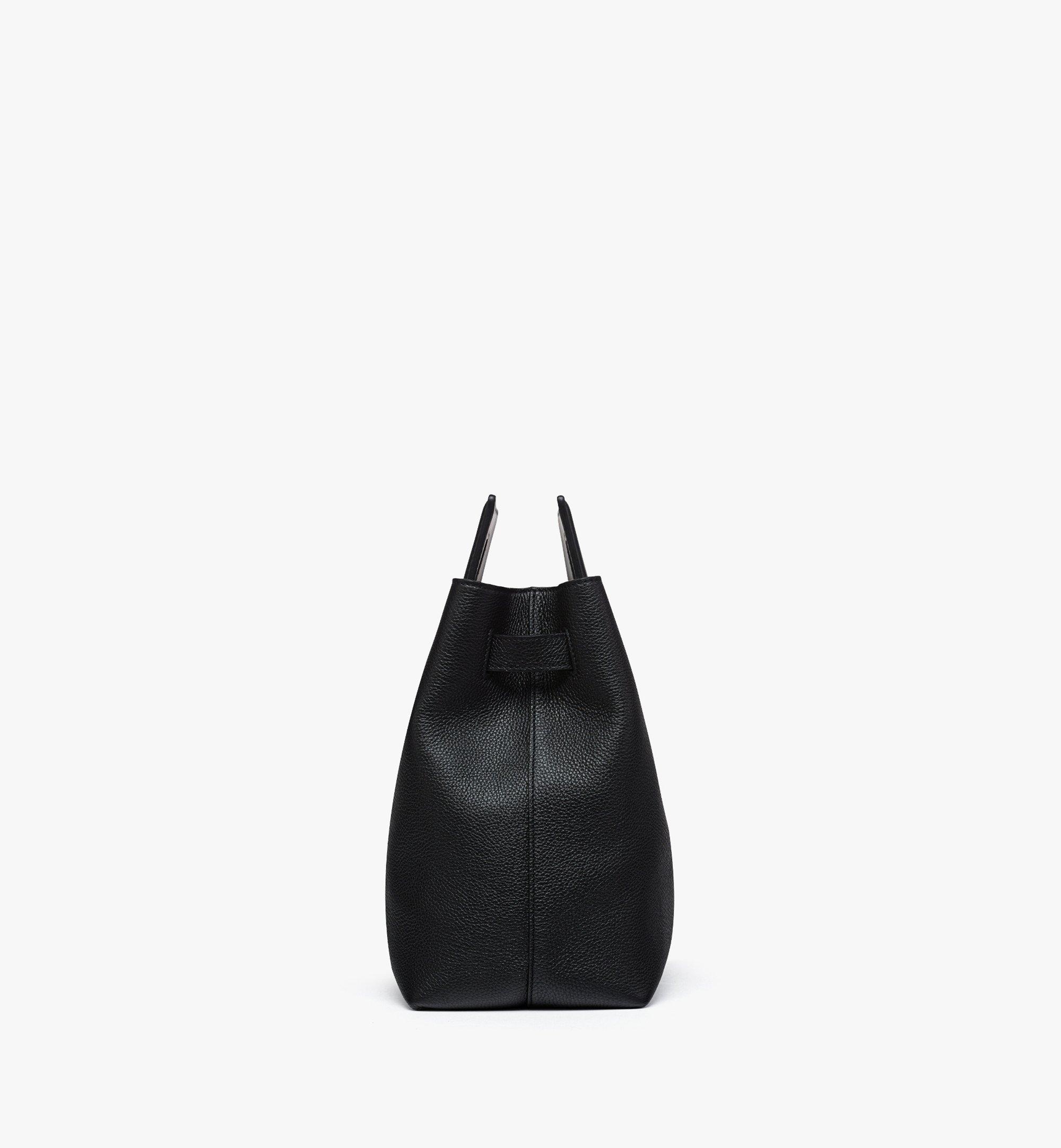 Soft Diamond Tote in Embossed Leather - 3