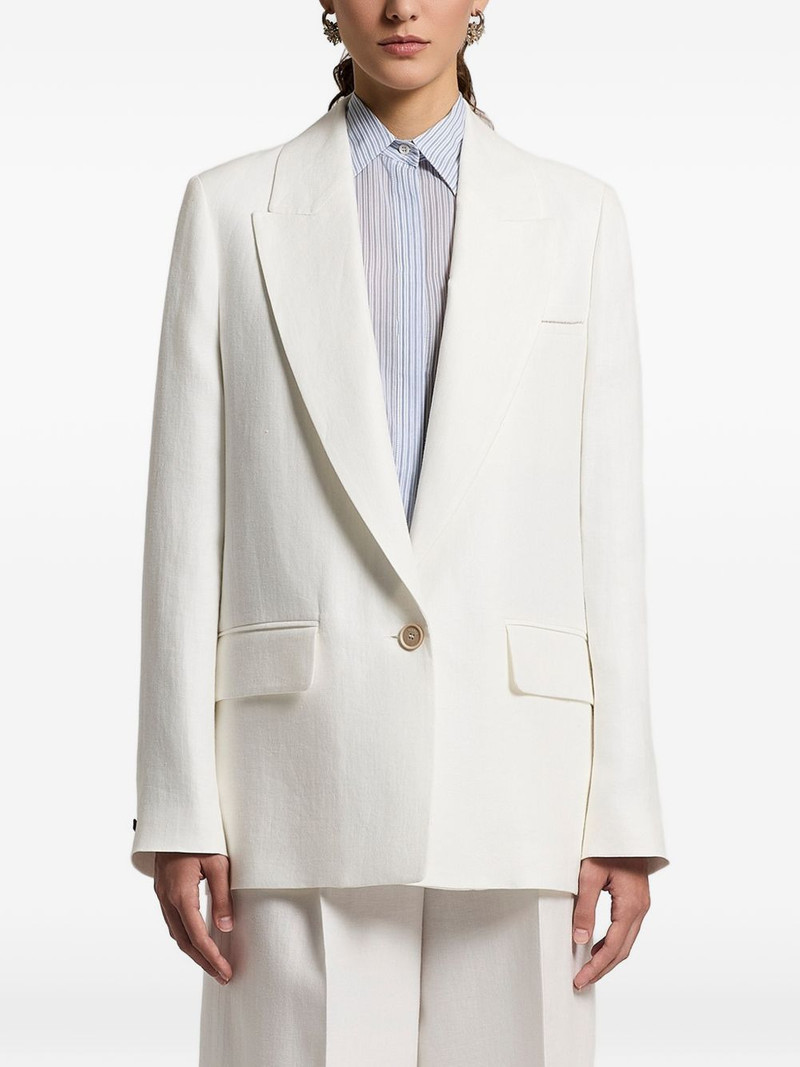 linen gabardine blazer 1