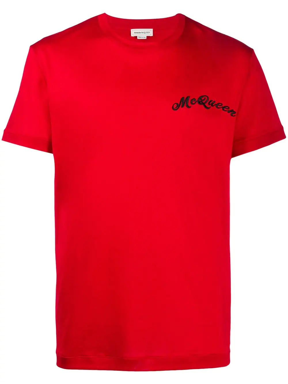 embroidered logo T-shirt - 1